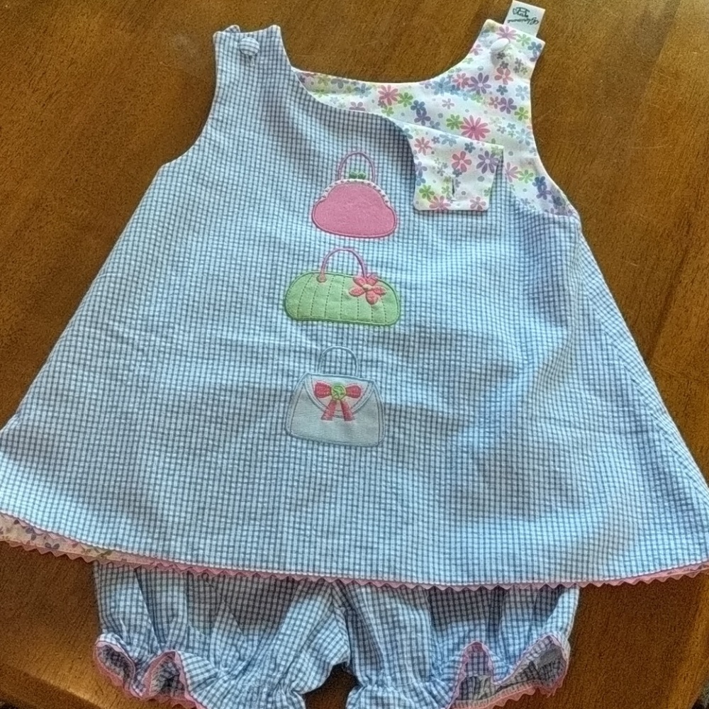 Purses Set with Floral Lining